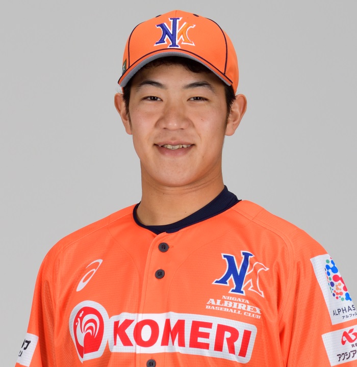 チームメンバー 選手情報 新潟アルビレックスbc ルートインbcリーグ Baseball Challenge League